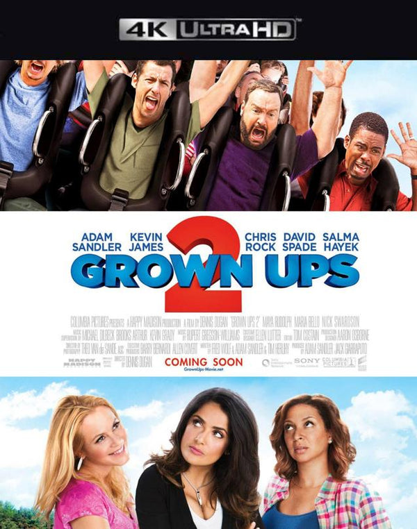 Grown Ups 2 VUDU 4K or iTunes 4K via Movies Anywhere