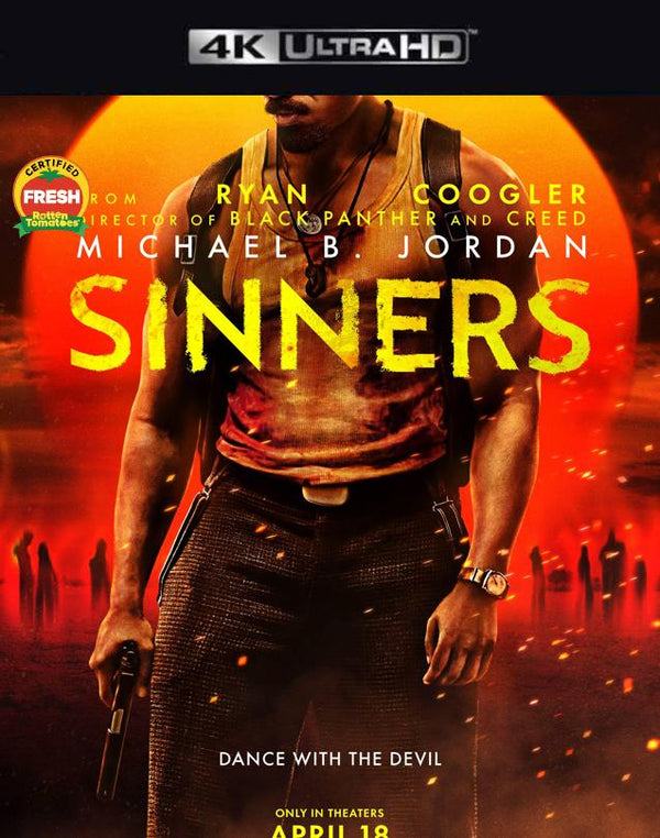 Sinners VUDU 4K or iTunes 4K via Movies Anywhere
