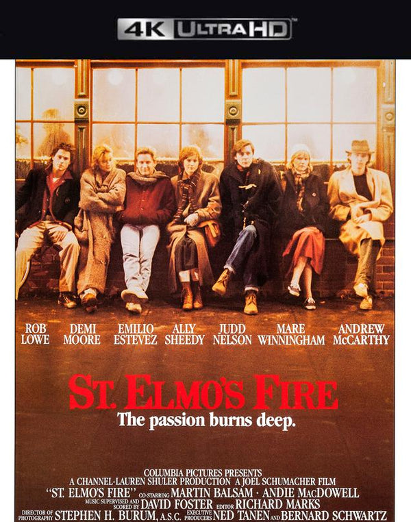 St. Elmo's Fire VUDU 4K or iTunes 4K via Movies Anywhere