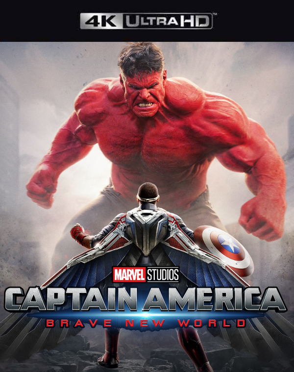 Captain America: Brave New World VUDU 4K or iTunes 4K via MA