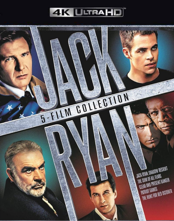 Jack Ryan 5-Film Collection VUDU 4K or iTunes 4K