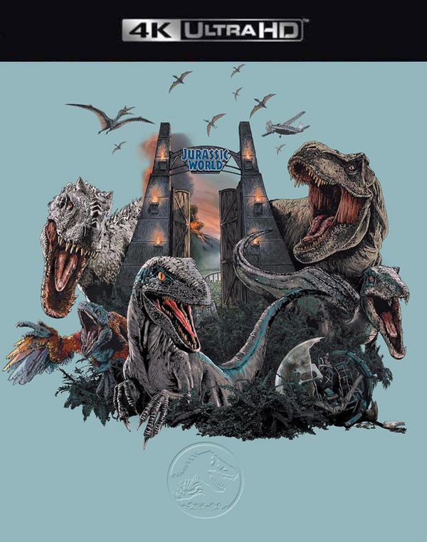 Jurassic World  Trilogy VUDU 4K or iTunes 4K via Movies Anywhere