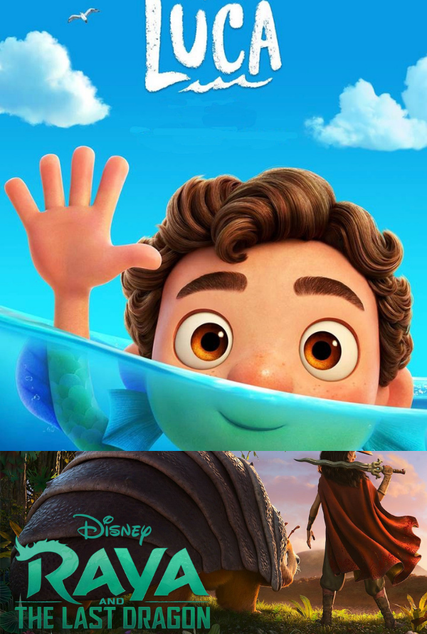 Luca & Raya and the Last Dragon Bundle MA VUDU HD iTunes HD